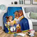 Beauty And The Beast Fleece Blanker Cartoon Fan 4 - PerfectIvy
