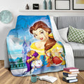 Beauty And The Beast Fleece Blanket Beauty Gift 4 - PerfectIvy