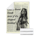 Broken Heart Corpse Bride Fleece Blanket 4 - PerfectIvy