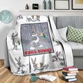 Bugs Bunny Fleece Blanket Looney Tunes Cartoon Fan 4 - PerfectIvy