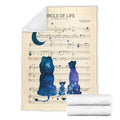 Circle Of Life Lyric Lion King Fleece Blanket For Bedding Decor 4 - PerfectIvy