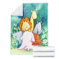Cute Animals Fleece Blanket Funny Gift Idea 4 - PerfectIvy