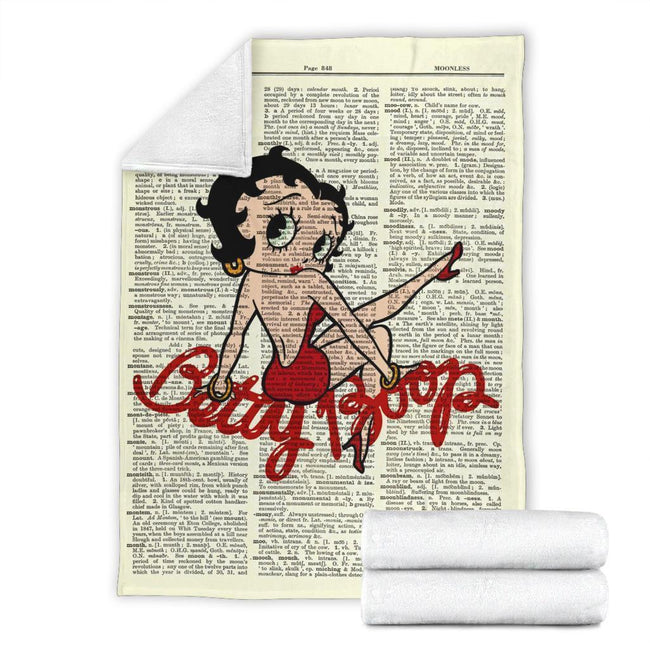 Cute Betty Boop Fleece Blanket For Bedding Decor Gift 4 - PerfectIvy