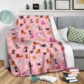 Cute Kitten Fleece Blanket Gift Idea 3 - PerfectIvy
