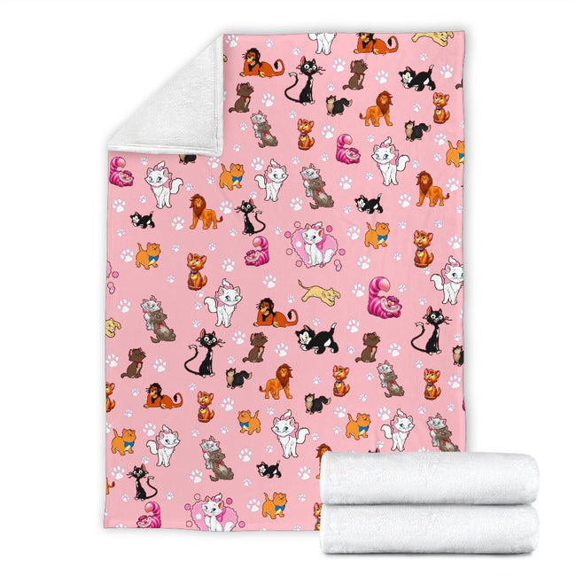 Cute Kitten Fleece Blanket Gift Idea 4 - PerfectIvy