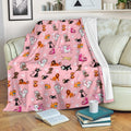 Cute Kitten Fleece Blanket Gift Idea 1 - PerfectIvy