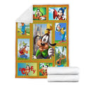 Cute Goofy Fleece Blanket For Bedding Decor 4 - PerfectIvy