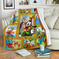Cute Goofy Fleece Blanket For Bedding Decor 1 - PerfectIvy