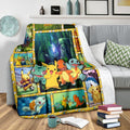 Cute Pokemon Fleece Blanket Funny Gift For Pokemon Fan 3 - PerfectIvy