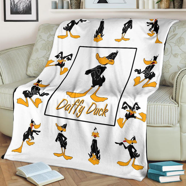 Daffy Duck Fleece Blanket Looney Tunes Cartoon Fan 3 - PerfectIvy