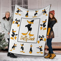 Daffy Duck Fleece Blanket Looney Tunes Cartoon Fan 6 - PerfectIvy