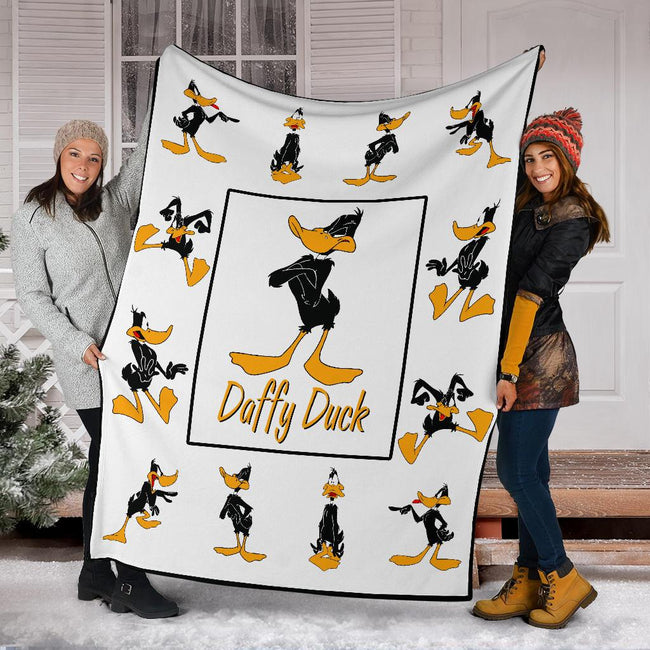 Daffy Duck Fleece Blanket Looney Tunes Cartoon Fan 6 - PerfectIvy