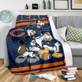 Bears Team Fleece Blanket Football Fan Gift Idea 3 - PerfectIvy