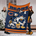 Bears Team Fleece Blanket Football Fan Gift Idea 6 - PerfectIvy
