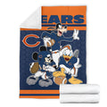 Bears Team Fleece Blanket Football Fan Gift Idea 7 - PerfectIvy