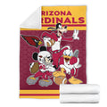 Cardinals Team Fleece Blanket Football Fan Gift Idea 7 - PerfectIvy