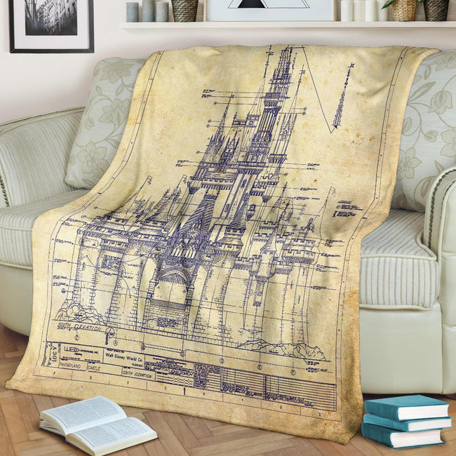 Castle Fleece Blanket For Fan Gift 5 - PerfectIvy