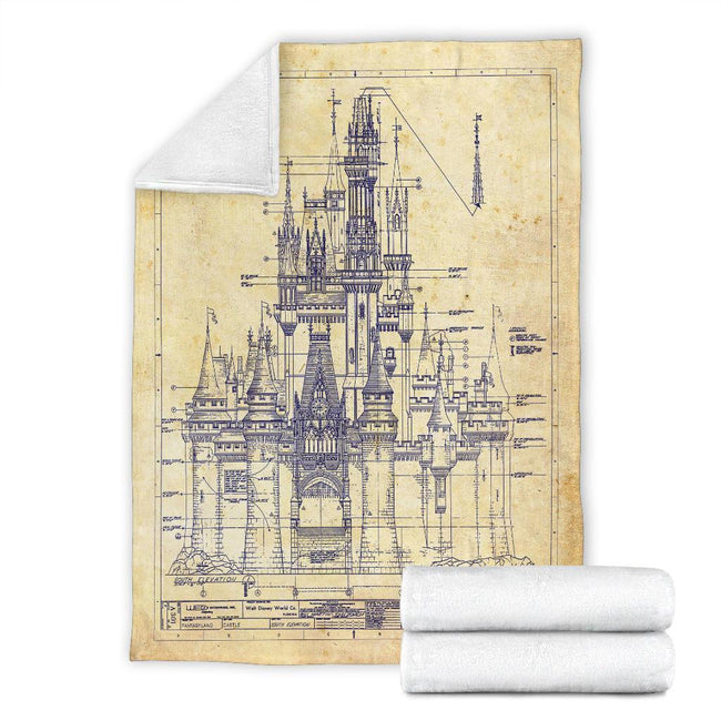 Castle Fleece Blanket For Fan Gift 7 - PerfectIvy