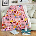 Dogs Fleece Blanket Funny Gift Idea 1 - PerfectIvy