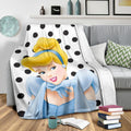 Princess Cinderella Fleece Blanket For Fan 3 - PerfectIvy