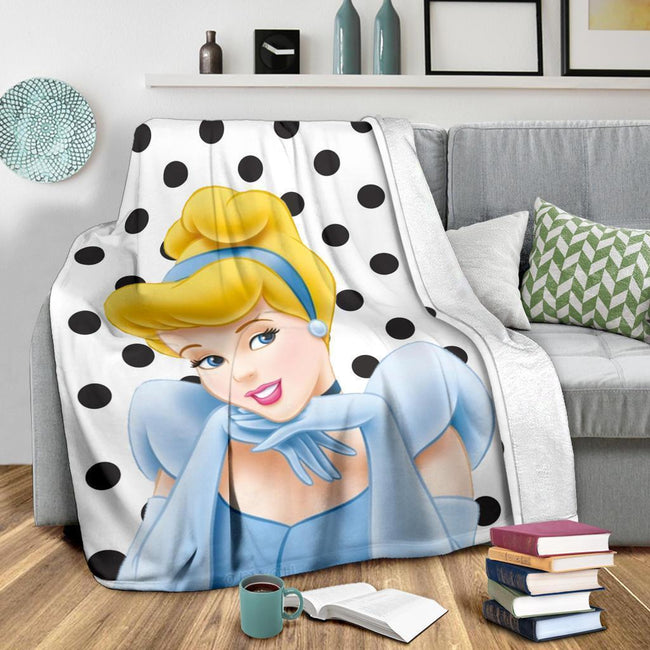 Princess Cinderella Fleece Blanket For Fan 3 - PerfectIvy