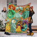 Princesses Fleece Blanket Fan Gift Idea08 6 - PerfectIvy