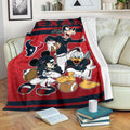 Texans Team Fleece Blanket Football Fan Gift 1 - PerfectIvy