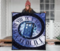 Doctor Who Tardis Quilt Blanket Funny Gift Idea For Fan 3 - PerfectIvy