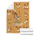 Eevee Fleece Blanket For Fan Gift 7 - PerfectIvy