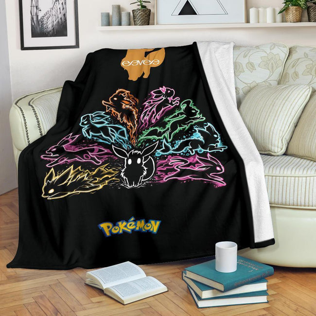 Eevee Fleece Blanket Funny For Fan 2 - PerfectIvy
