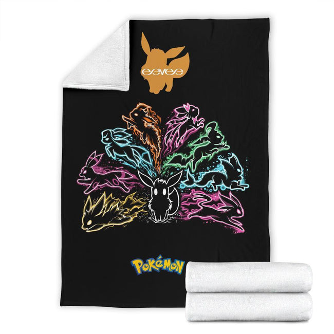 Eevee Fleece Blanket Funny For Fan 7 - PerfectIvy