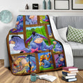 Eeyore Fleece Blanket Winnie The Pooh Friends Fan Gift 4 - PerfectIvy