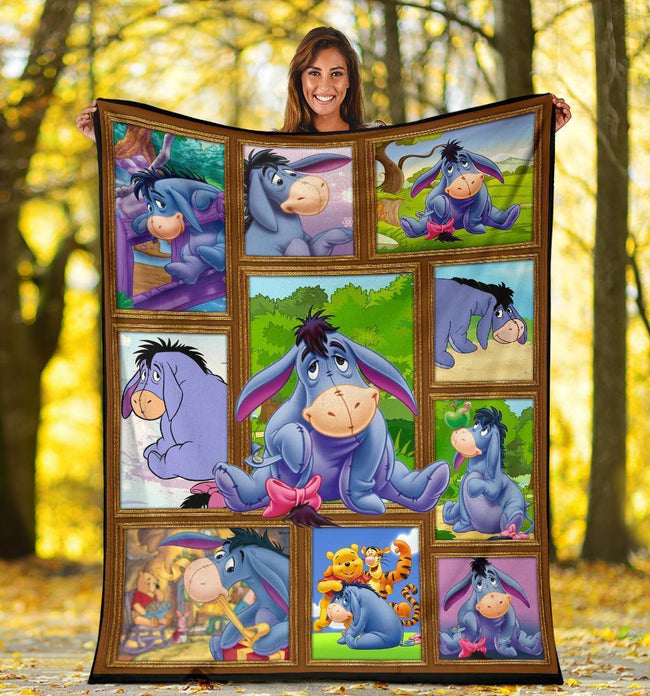 Eeyore Fleece Blanket Winnie The Pooh Friends Fan Gift 1 - PerfectIvy