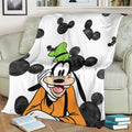 Face Goofy Fleece Blanket For Bedding Decor Gift 2 - PerfectIvy