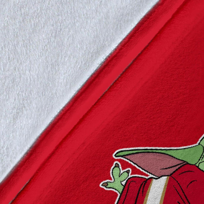 Florida Panthers Baby Yoda Fleece Blanket The Force Strong 8 - PerfectIvy