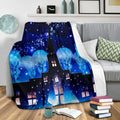 Frozen Castle Fleece Blanket Elsa Anna Fan Gift 3 - PerfectIvy