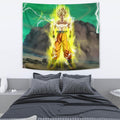 Goku Super Saiyan Tapestry For Dragon Ball Fan Gift 3 - PerfectIvy