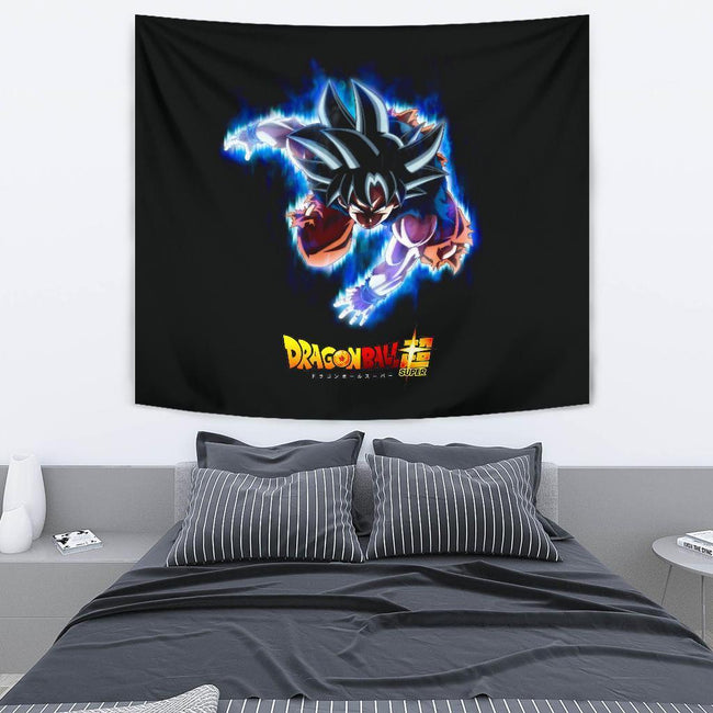 Goku Ultra Instinct Tapesty Dragon Ball Fan Gift 3 - PerfectIvy