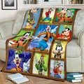 Goofy Fleece Blanket Funny Cartoon For Bedding Decor 3 - PerfectIvy