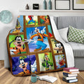 Goofy Fleece Blanket Funny Cartoon For Bedding Decor 4 - PerfectIvy
