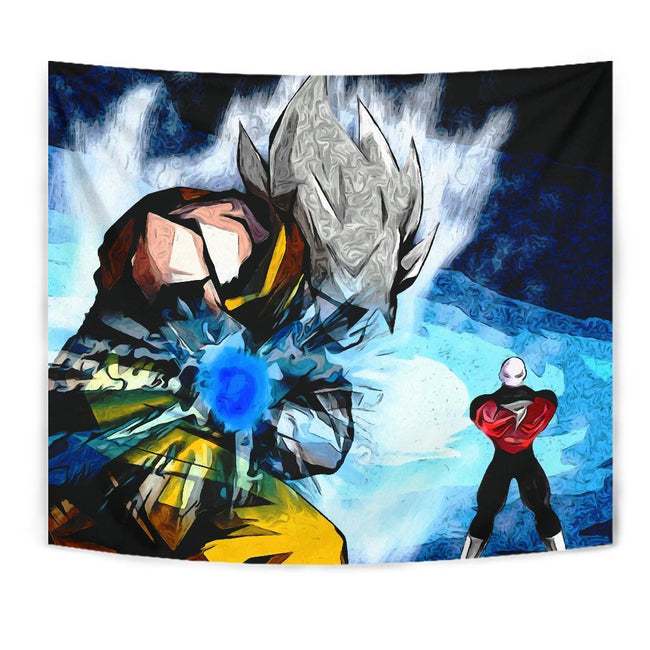 Graphic Art Goku Vs Jiren Tapestry For Dragon Ball Fan Gift 1 - PerfectIvy