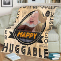Happy Dwarfs Fleece Blanket Snow White And 7 Dwarfs Bedding Decor 2 - PerfectIvy