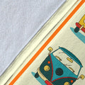 Hippie Van Car Fleece Blanket Funny Gift Idea 5 - PerfectIvy