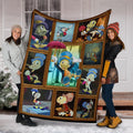 Jiminy Cricket Fleece Blanket Cartoon Fan Gift Idea 6 - PerfectIvy