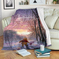 Keep On Believing Winnie The Pooh Fleece Blanket 1 - PerfectIvy