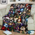 Legend Of Zelda Characters Fleece Blanket Gamer Fan Gift 2 - PerfectIvy