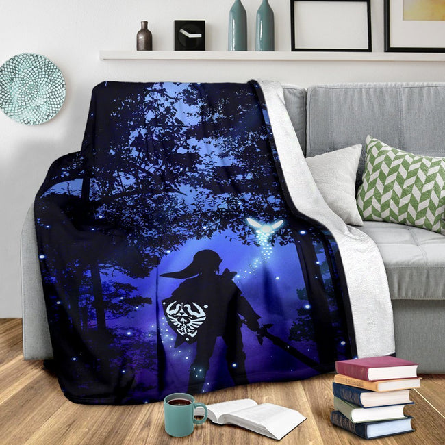 Legend Of Zelda Fleece Blanket In The Darkness 3 - PerfectIvy