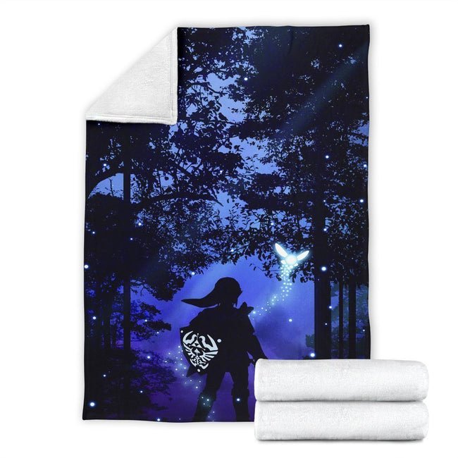 Legend Of Zelda Fleece Blanket In The Darkness 4 - PerfectIvy