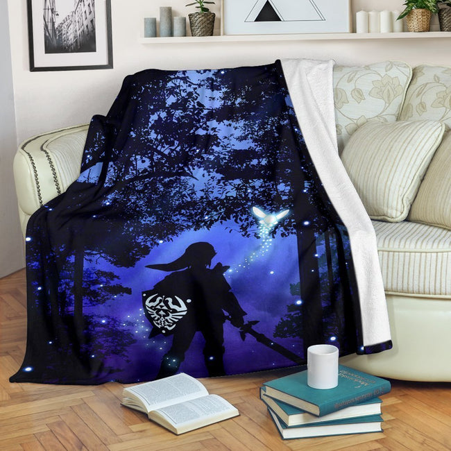 Legend Of Zelda Fleece Blanket In The Darkness 1 - PerfectIvy