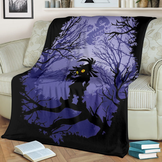 Legend Of Zelda Fleece Blanket Majora's Mask Darkness 2 - PerfectIvy